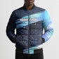 Katherine Johnson Bomber Puffer Jacket with Galaxy Background, Hidden No More Quote and Rocket Brain Equation - African Pride