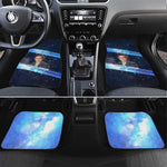 Katherine Johnson Car Mats with Galaxy Background, Hidden No More Quote and Rocket Brain Equation - African Pride