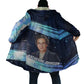 Katherine Johnson Cloak with Galaxy Background, Hidden No More Quote and Rocket Brain Equation - African Pride