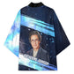 Katherine Johnson Kimono with Galaxy Background, Hidden No More Quote and Rocket Brain Equation - African Pride