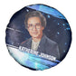 Katherine Johnson Spare Tire Cover with Galaxy Background, Hidden No More Quote and Rocket Brain Equation - African Pride
