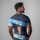 Katherine Johnson T shirt with Galaxy Background, Hidden No More Quote and Rocket Brain Equation - African Pride