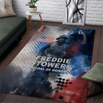 Freddie Stowers Area Rug African American Military Hero - Medal Of Honor 157th Infantry Division