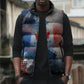 Freddie Stowers Sleeveless Puffer Jacket African American Military Hero - Medal Of Honor 157th Infantry Division