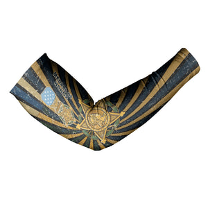 Freddie Stowers Arm Sleeves Medal Of Honor Hero - Vintage Retro Sunburst - Military Valor Heritage
