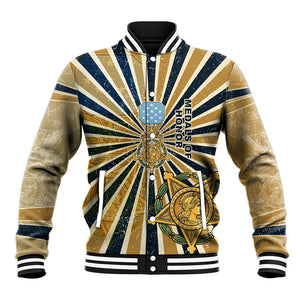 Freddie Stowers Baseball Jacket Medal Of Honor Hero - Vintage Retro Sunburst - Military Valor Heritage