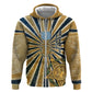 Freddie Stowers Hoodie Medal Of Honor Hero - Vintage Retro Sunburst - Military Valor Heritage