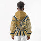 Freddie Stowers Kid Hoodie Medal Of Honor Hero - Vintage Retro Sunburst - Military Valor Heritage