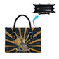 Freddie Stowers Leather Bag Medal Of Honor Hero - Vintage Retro Sunburst - Military Valor Heritage