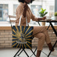 Freddie Stowers Tote Bag Medal Of Honor Hero - Vintage Retro Sunburst - Military Valor Heritage