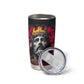 Jesus Graffiti Design Tumbler Cup Crowned Portrait and Urban Street Art Style - African Pride