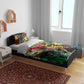 Lion King Africa Graffiti Bedding Set Bold Text and Neon Colors - African Pride