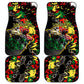 Lion King Africa Graffiti Car Mats Bold Text and Neon Colors - African Pride