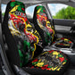 Lion King Africa Graffiti Car Seat Cover Bold Text and Neon Colors - African Pride