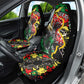 Lion King Africa Graffiti Car Seat Cover Bold Text and Neon Colors - African Pride