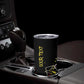 Lion King Africa Graffiti Tumbler Cup Bold Text and Neon Colors - African Pride