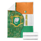 Ivory Coast Blanket Elephant Crest and Tribal Pattern - African Pride