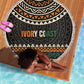 Ivory Coast African Pattern Beach Blanket Ethnic Geometric and National Motto - African Pride
