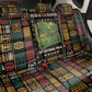 Ivory Coast Back Car Seat Cover Tai National Park Wildlife Map - African Pride