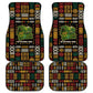 Ivory Coast Car Mats Tai National Park Wildlife Map - African Pride
