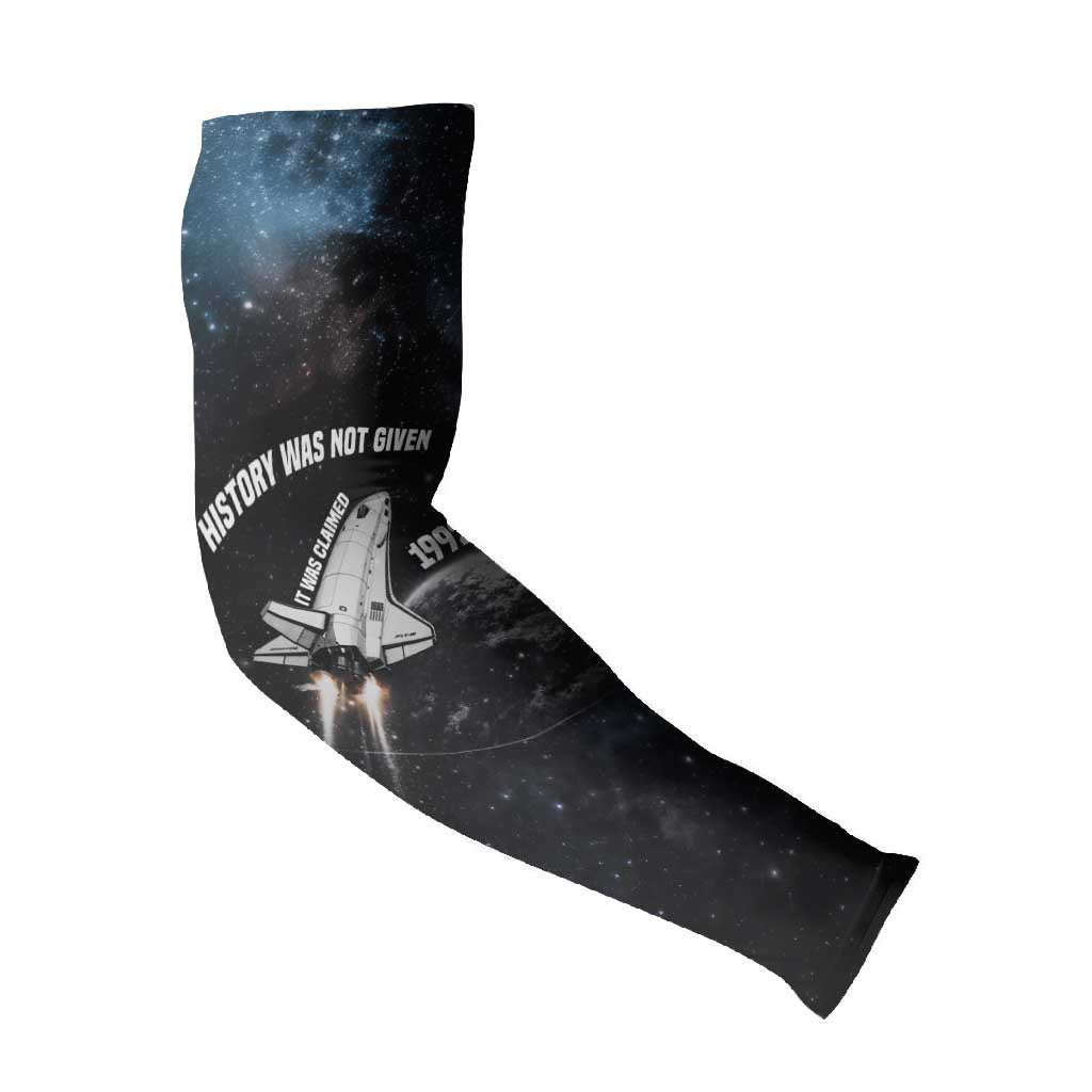 Mae Jemison Arm Sleeves with NASA Spacesuit Portrait, First Black Woman - African Pride