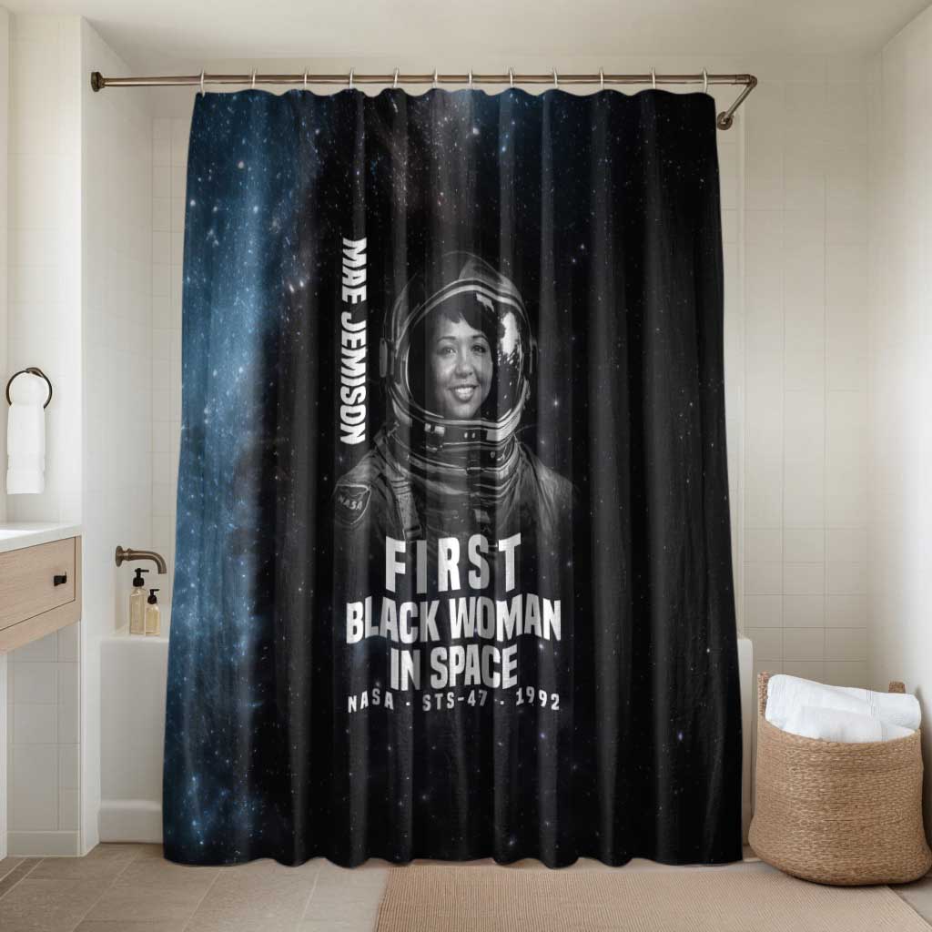 Mae Jemison Bathroom Set with NASA Spacesuit Portrait, First Black Woman - African Pride