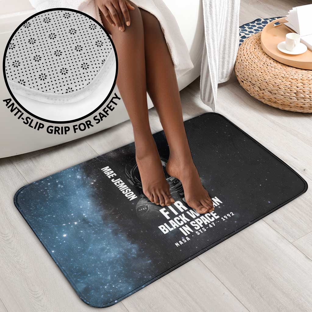 Mae Jemison Bathroom Set with NASA Spacesuit Portrait, First Black Woman - African Pride