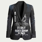 Mae Jemison Blazer with NASA Spacesuit Portrait, First Black Woman - African Pride
