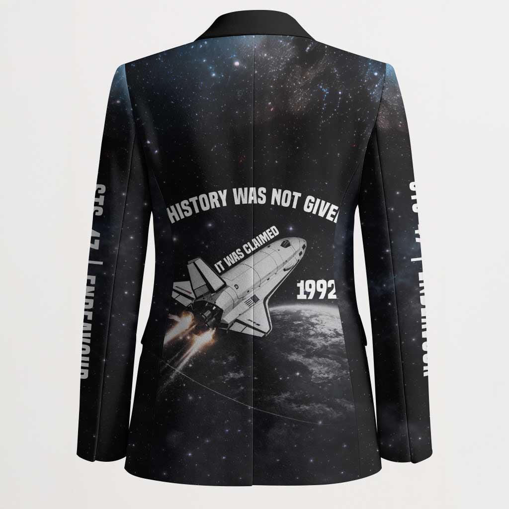 Mae Jemison Blazer with NASA Spacesuit Portrait, First Black Woman - African Pride