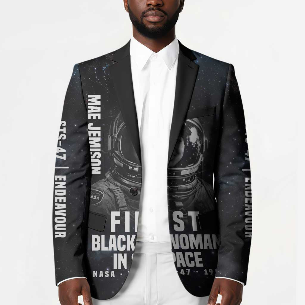 Mae Jemison Blazer with NASA Spacesuit Portrait, First Black Woman - African Pride