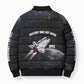 Mae Jemison Bomber Puffer Jacket with NASA Spacesuit Portrait, First Black Woman - African Pride