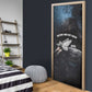 Mae Jemison Door Cover with NASA Spacesuit Portrait, First Black Woman - African Pride