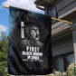 Mae Jemison Garden Flag with NASA Spacesuit Portrait, First Black Woman - African Pride