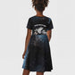 Mae Jemison Kid Short Sleeve Dress with NASA Spacesuit Portrait, First Black Woman - African Pride