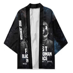 Mae Jemison Kimono with NASA Spacesuit Portrait, First Black Woman - African Pride