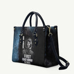 Mae Jemison Leather Bag with NASA Spacesuit Portrait, First Black Woman - African Pride
