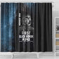 Mae Jemison Shower Curtain with NASA Spacesuit Portrait, First Black Woman - African Pride