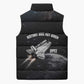 Mae Jemison Sleeveless Puffer Jacket with NASA Spacesuit Portrait, First Black Woman - African Pride
