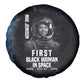 Mae Jemison Spare Tire Cover with NASA Spacesuit Portrait, First Black Woman - African Pride