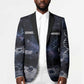 Mae Jemison Blazer with Space Portrait Design, Science Has No Boundaries Quote and DNA Book Elements - African Pride