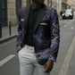 Mae Jemison Blazer with Space Portrait Design, Science Has No Boundaries Quote and DNA Book Elements - African Pride