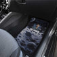 Mae Jemison Car Mats with Space Portrait Design, Science Has No Boundaries Quote and DNA Book Elements - African Pride