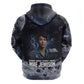 Mae Jemison Hoodie with Space Portrait Design, Science Has No Boundaries Quote and DNA Book Elements - African Pride