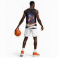 Mae Jemison Basketball Jersey Cartoon Astronaut Portrait, The Sky Is Not the Limit Quote and Galaxy Dreamer - African Pride