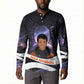 Mae Jemison Button Sweatshirt Cartoon Astronaut Portrait, The Sky Is Not the Limit Quote and Galaxy Dreamer