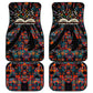 Chimamanda Ngozi Adichie Car Mats with Monochrome Portrait, The Danger of a Single Story Quote - African Pride