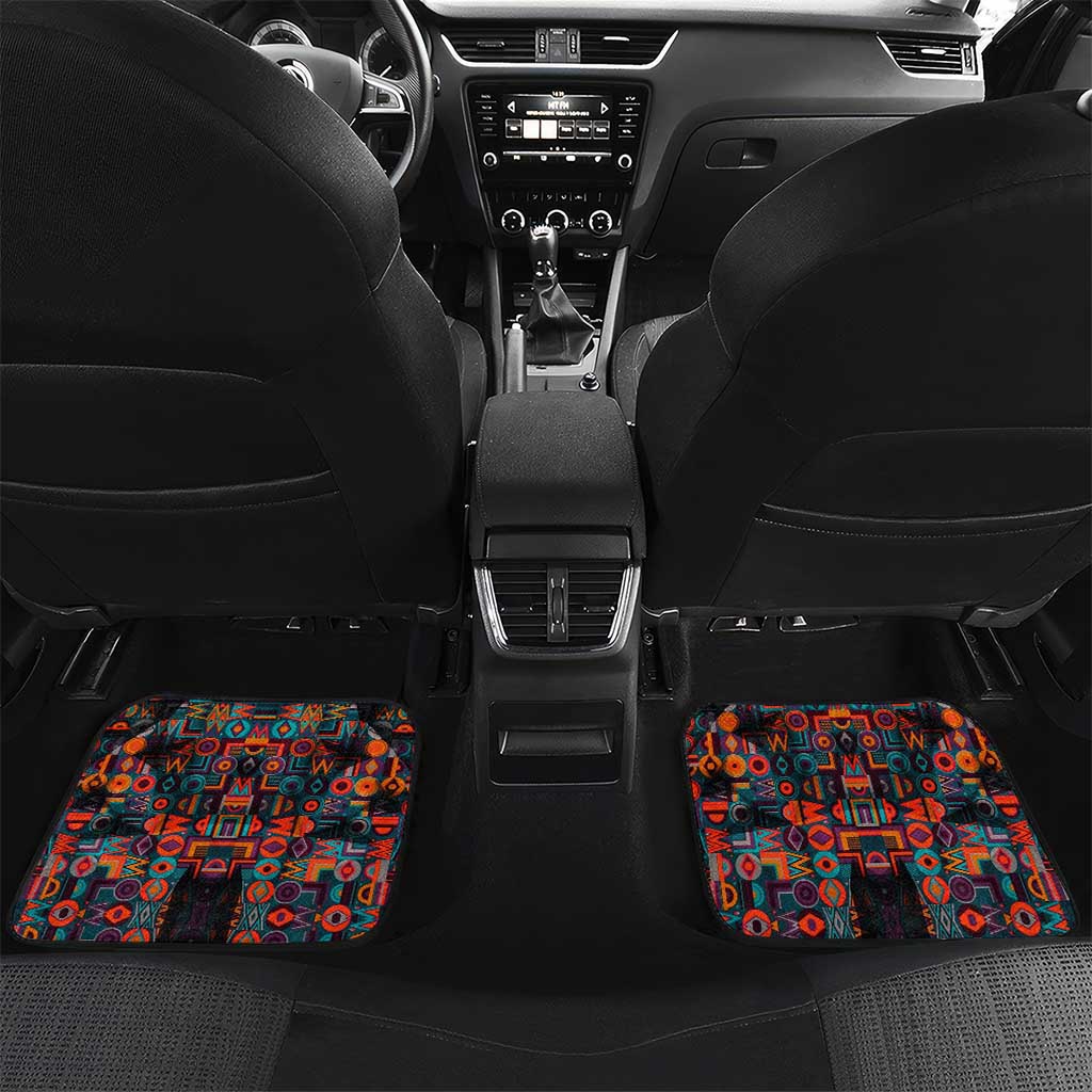 Chimamanda Ngozi Adichie Car Mats with Monochrome Portrait, The Danger of a Single Story Quote - African Pride