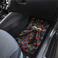 Chimamanda Ngozi Adichie Car Mats with Monochrome Portrait, The Danger of a Single Story Quote - African Pride