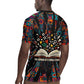 Chimamanda Ngozi Adichie Rugby Jersey with Monochrome Portrait, The Danger of a Single Story Quote - African Pride