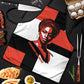 Chimamanda Ngozi Adichie Apron with Bold Red Portrait, We Should All Be Feminists Quote - African Pride